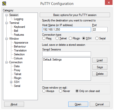 open_putty