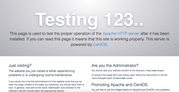 apache-testing123